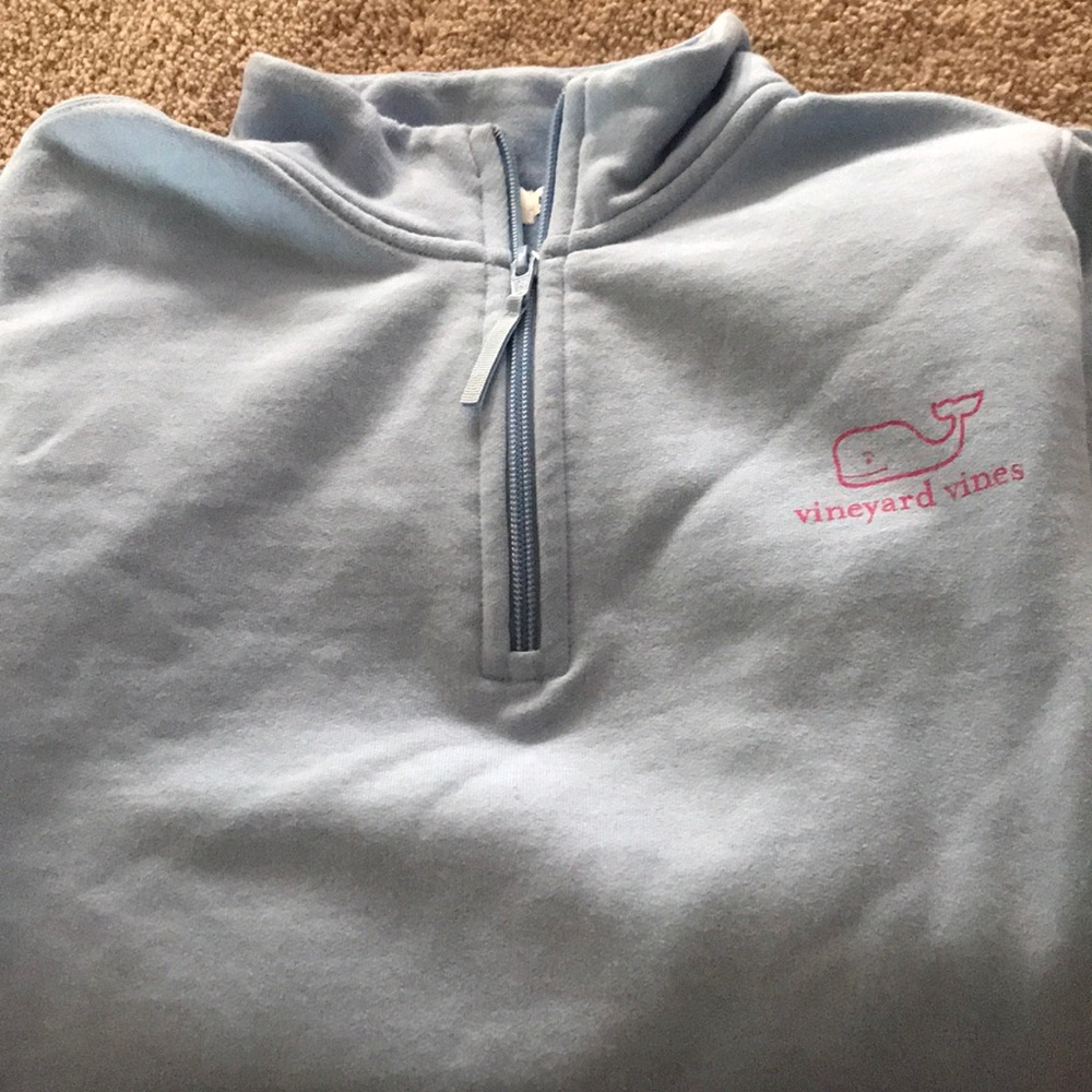 Vineyard vines zip up sweatshirt